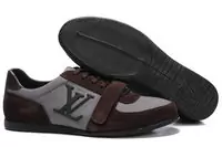 louis vuitton abordable chaussures hommes 2013 cuir loisirs france lv silver